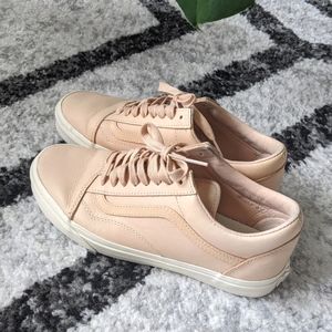 Tan Vegan Leather Old Skool Vans
